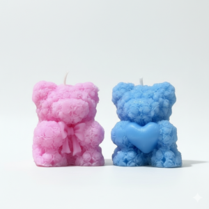 2 Teddy Bear Pack Scented Candles | Lumevick Candles