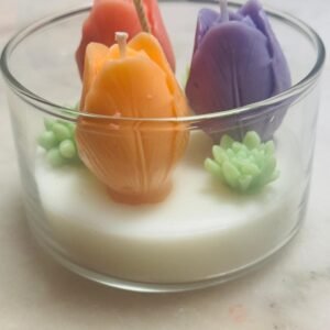 Rose Blossom Candle | Lumevick Candles