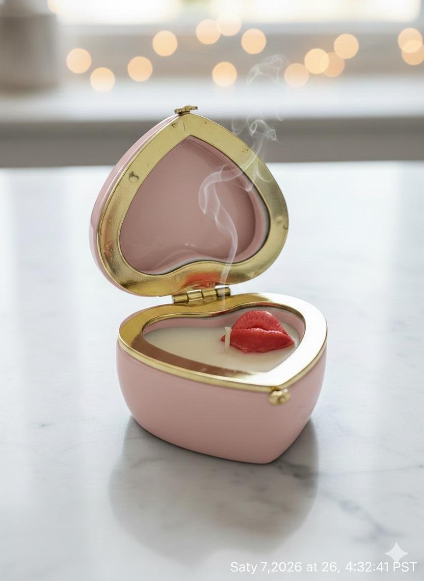 Velvet Smooch Scented Candle | Lumevick Candles - Image 2