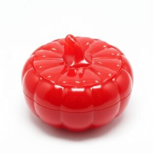 Resin Pumpkin Jewelry Box - Handmade Mother's Day Gift for Mom - Glossy Pumpkin Shaped Trinket Dish with Lid - Pumpkin Keepsake Box