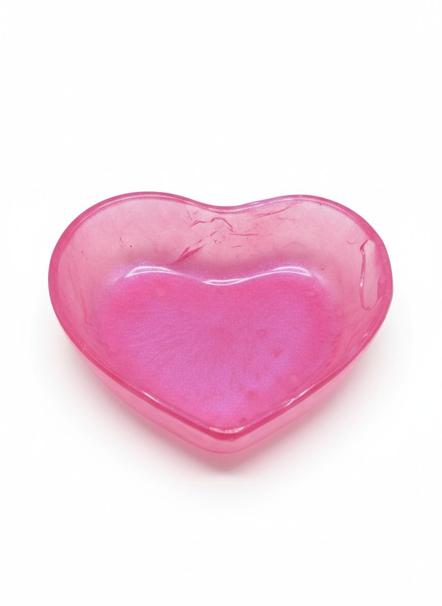 Heart-shaped trinket dish or jewelry bowl | Lumevick Home decor | Perfect Mother's Day Gift - Image 3