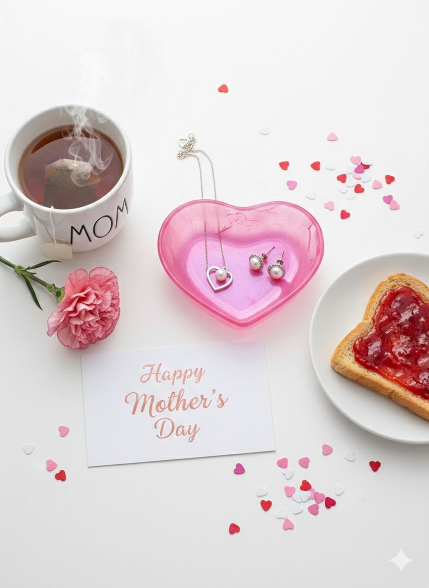 Heart-shaped trinket dish or jewelry bowl | Lumevick Home decor | Perfect Mother's Day Gift - Image 5